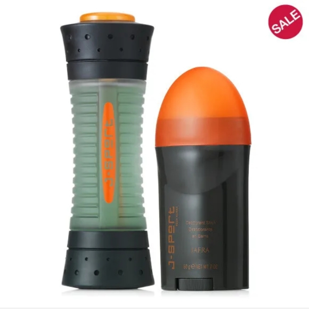 JAFRA JF SPORT DUO , COLOGNE AND DEODORANT